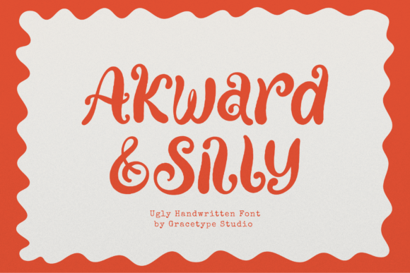 Akward Silly: A Quirky Display Font for Web Design