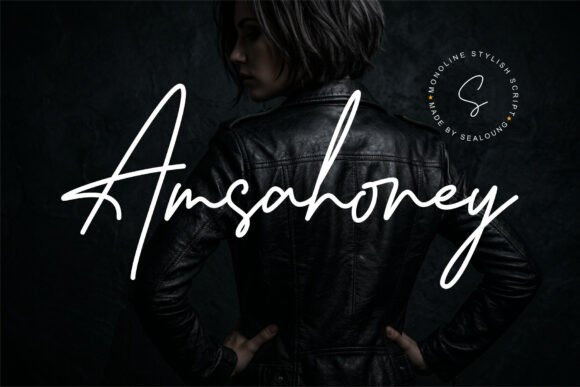 Amsahoney: A Premium Script Font for Modern Web Design