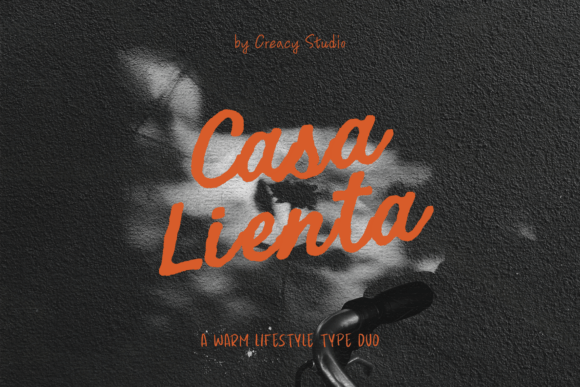 Casa Lienta: The Warm Script Font for Brand Stories