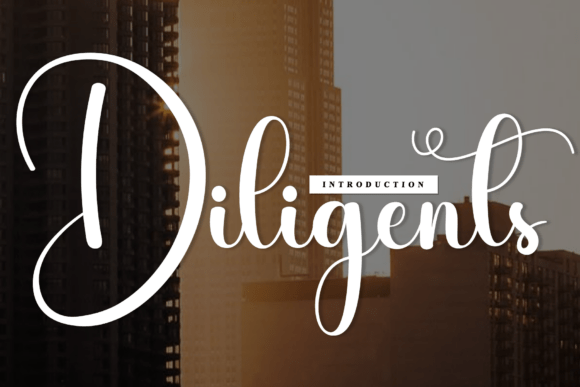 Diligents: A Timeless Handwritten Font for Editorial Design
