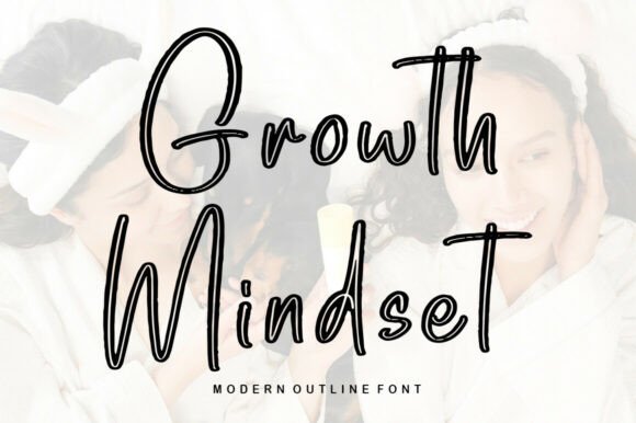 Growth Mindset: A Sweet Handwritten Font for Crafters