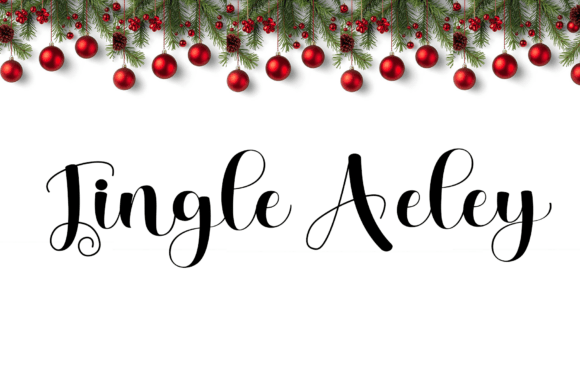 Jingle Aeley: A Timeless Handwritten Font for Crafters