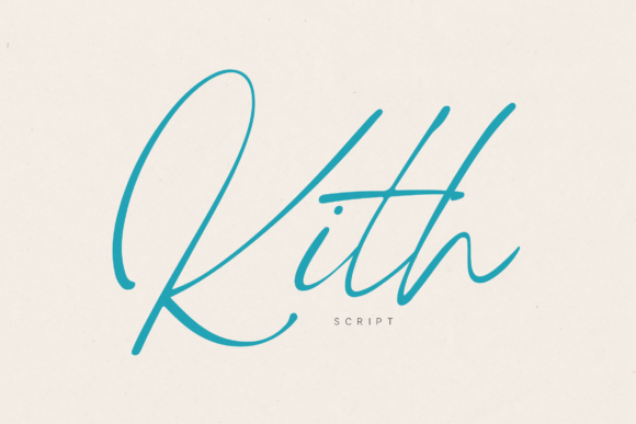 Kith: A Graceful Handwritten Font for Crafters
