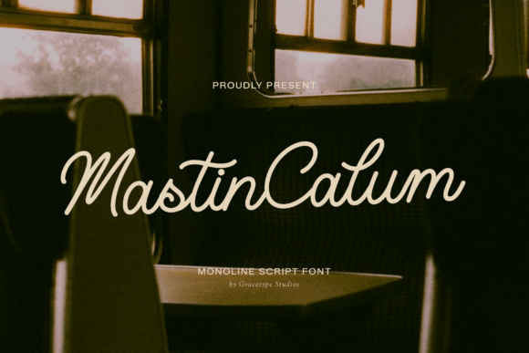 Mastin Calum: A Vintage Script Font for Your Brand