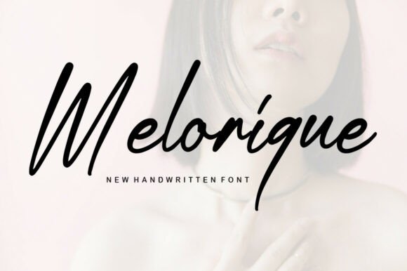 Melorique: A Refined Script Font for Editorial Design