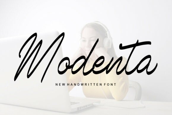 Modenta: A Timeless Handwritten Font for Web Design