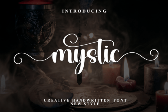 Mystic: A Premium Script Font for Editorial Design