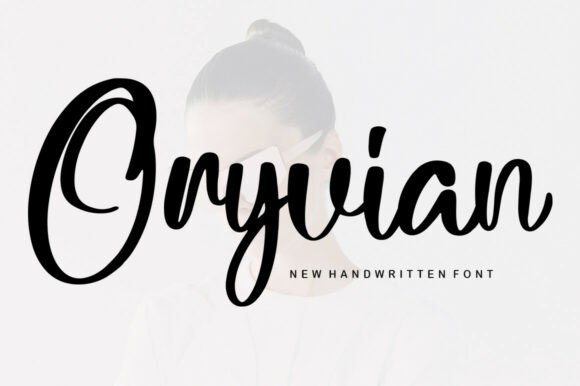 Oryvian: A Timeless Handwritten Font for Brand Identity