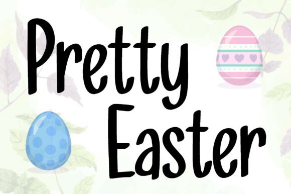 Pretty Easter: A Handwritten Font for Festive Campaigns