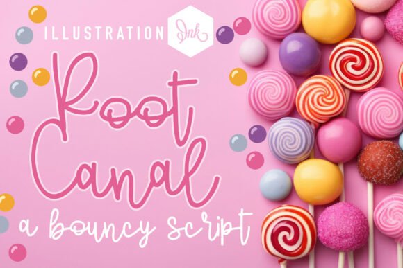 Root Canal Family: A Sweet Script Font for Crafters