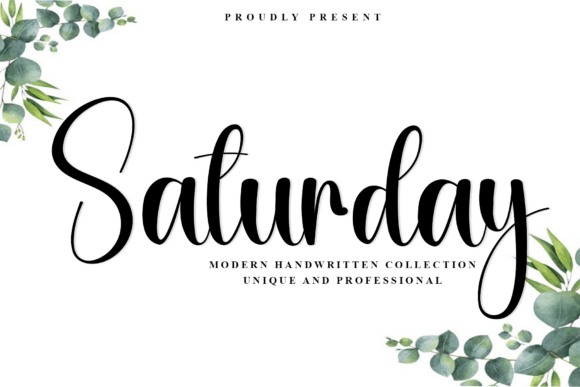 Saturdayy: A Modern Handwritten Font for Marketers