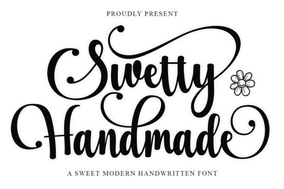 Sweetty Handmade: A Winter-Inspired Script Typeface for Web
