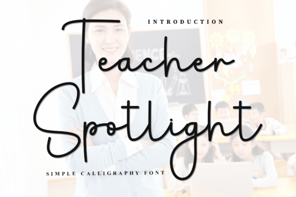 Teacher Spotlight: A Festive Typeface for Web Design
