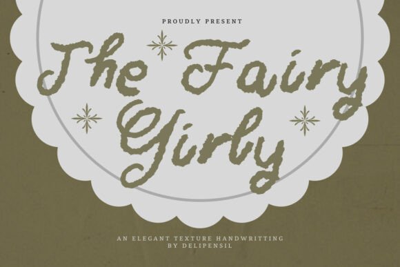 The Fairy Girly: A Whimsical Script Font for Makers