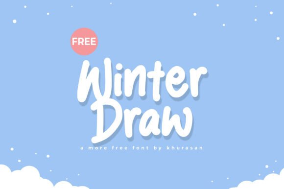 Winter Draw: A Handwritten Font for Modern Marketing