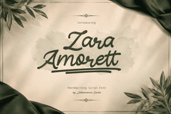 Zara Amorett: A Modern Script Font for Business